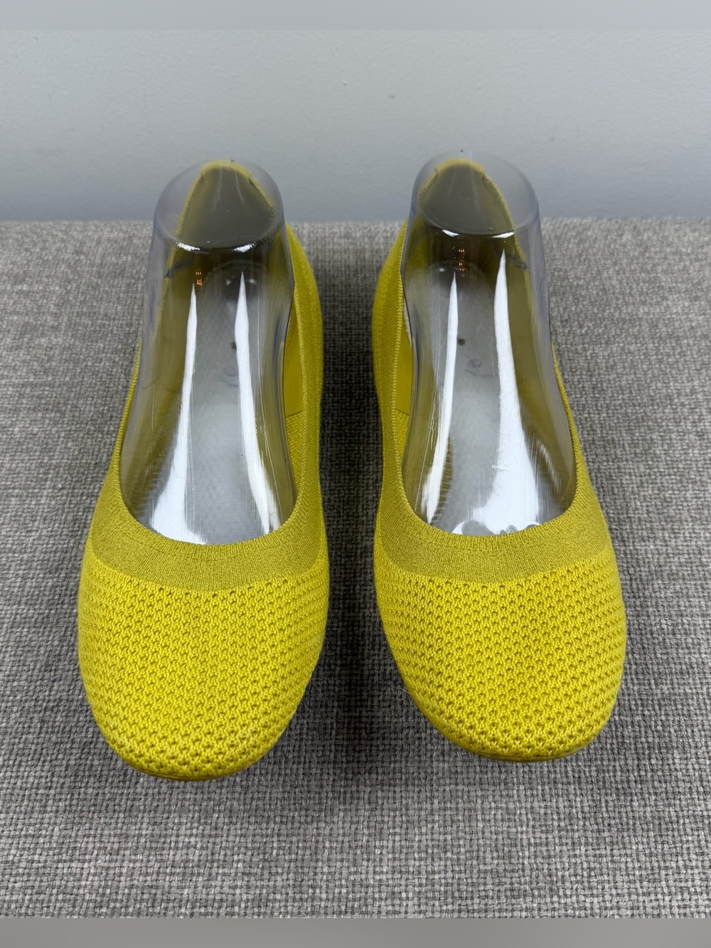 Allbirds Tree Breezers Yellow Volt Ballet Flats Work Shoes Comfort Size 10
